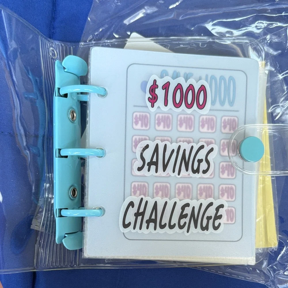 $1000 Savings Challenge Binder